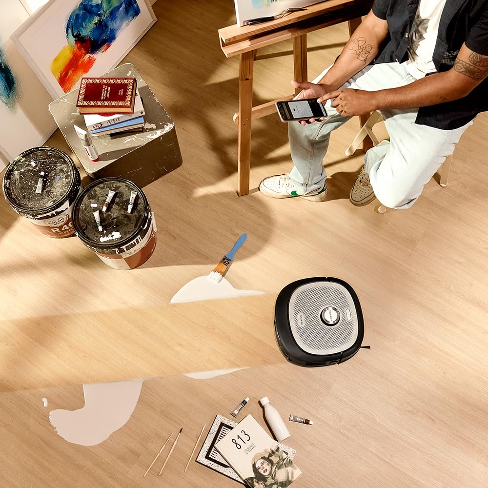 Cecotec Robot Aspirapolvere e Lavapavimenti con Stazione Autovuotante, IA e Laser Conga Z100 X-Treme. Navigazione Laser e Intelligenza Artificiale, 20000Pa, Lavaggio Professionale, Mocio XXL