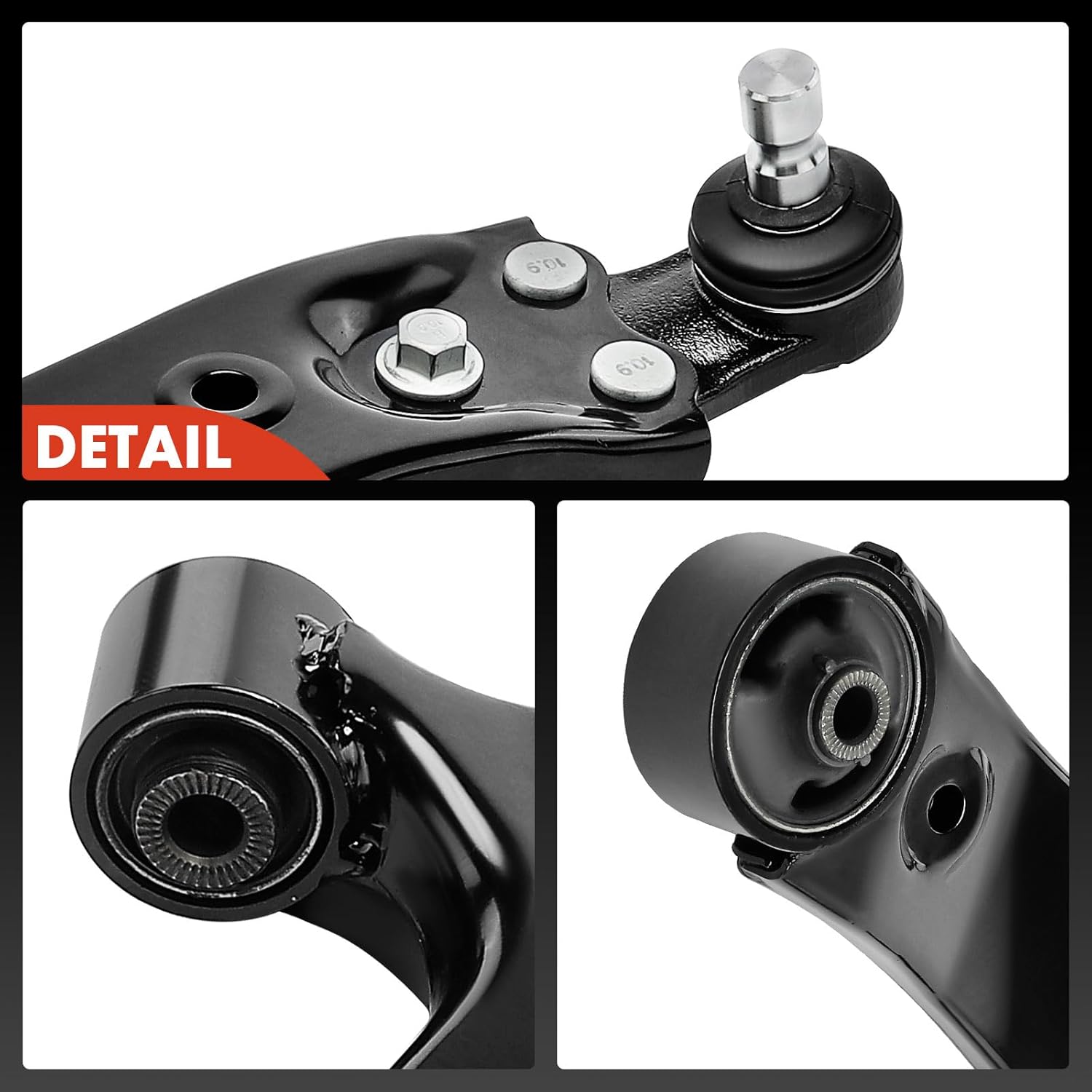 A-Premium Front Right Lower Control Arm with Ball Joint and Bushing, Compatible with Kia Sportage 2011-2016 & Hyundai Tucson 2010-2015