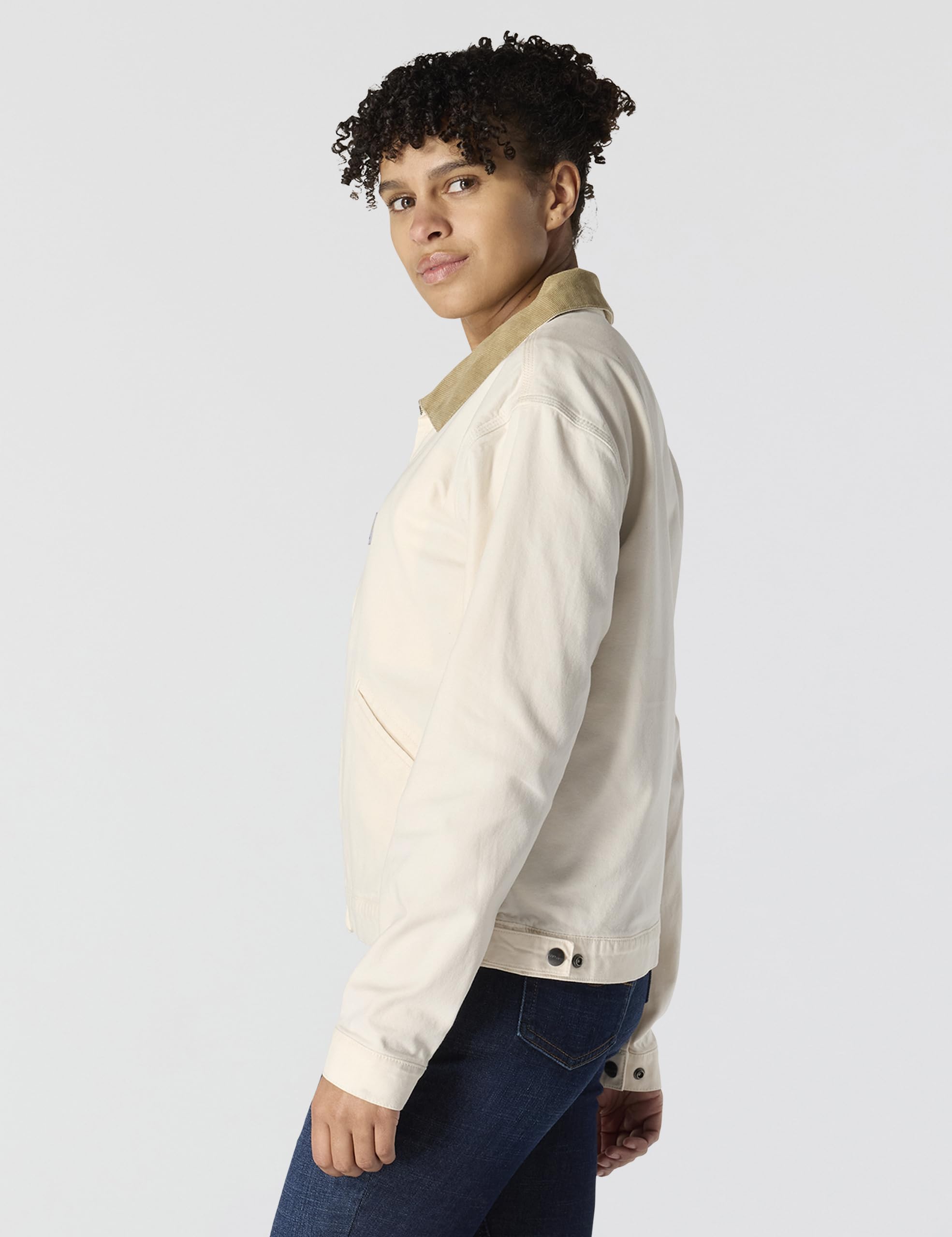 Carhartt Rugged Flex Loose Fit Canvas Detroit Jacket Cappotto Donna