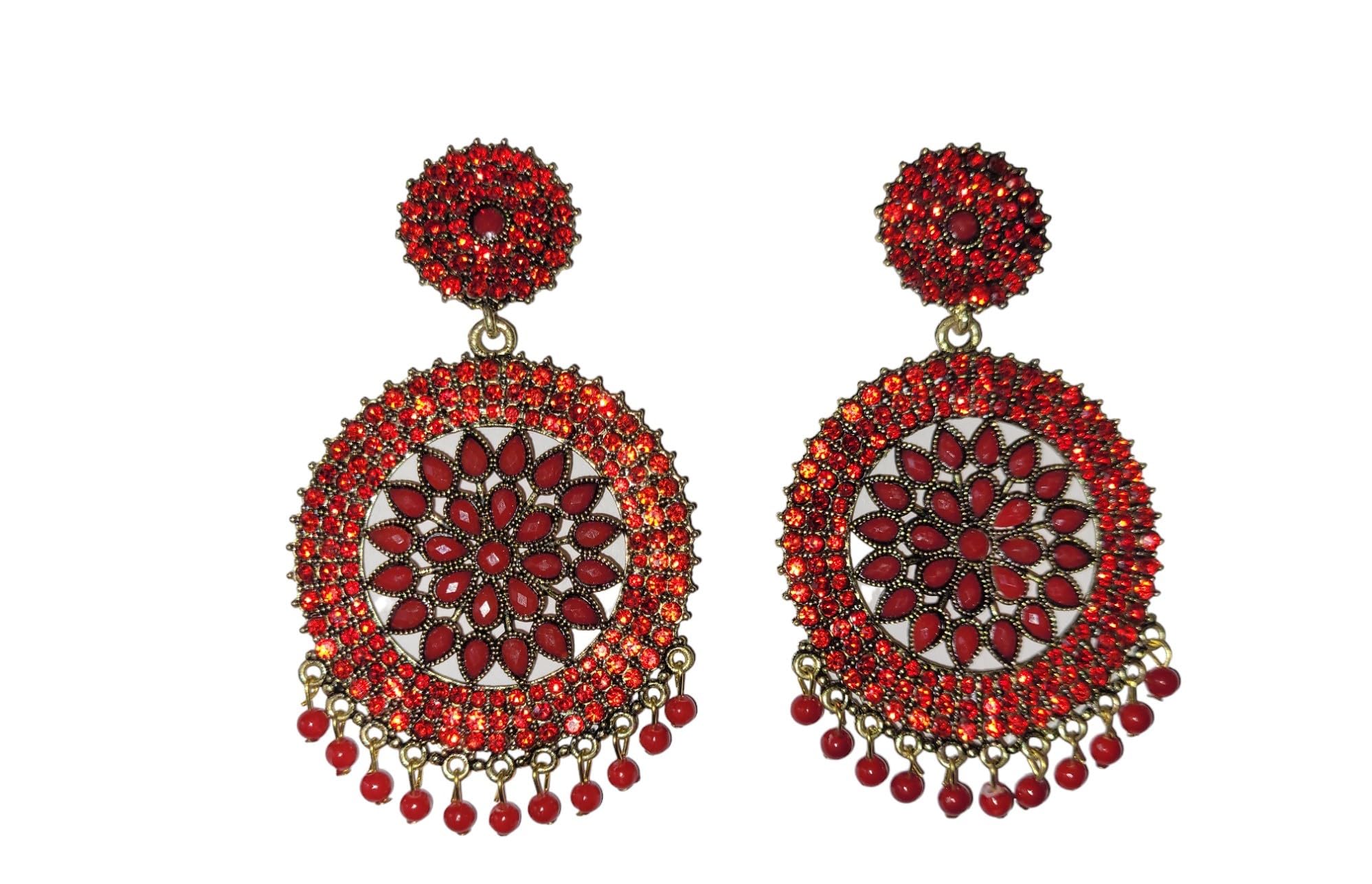 See full amazon price history chart for Trendy Earrings for Women Girls | Red Stone Earring Dangles for Wedding Party Diwali | Birthday Gift (Red) Trendy Earrings for Women Girls | Red Stone Earring Dangles for Wedding Party Diwali | Birthday Gift (Red) (B0CLGNMY3Q) Amazon Price History, Amazon Price Tracker