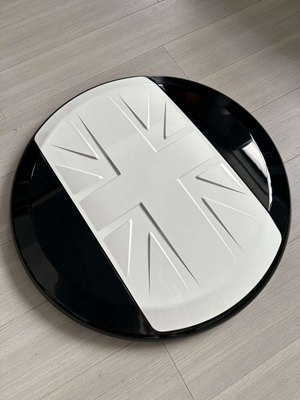 Plastic Fuji White Spare Tire Cover Portecor Fits for Defender 90 110 130 2020 2021 2022 2023 2024 2025