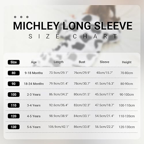 Miniatura 4 de MICHLEY Saco de dormir unisex de franela para bebé, pijama de manga larga, con cremallera, saco de dormir para otoño e invierno para niños y niñas