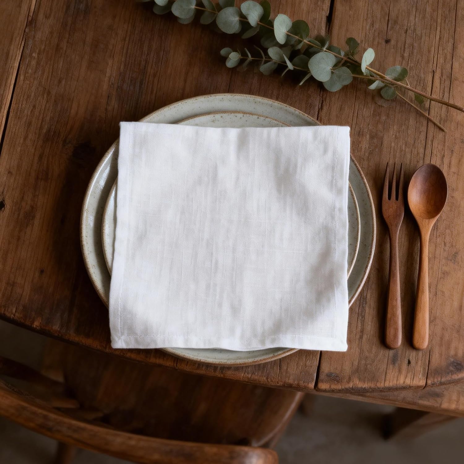 Irish Linen Handkerchiefs, White Pocket Hankies for Men Women