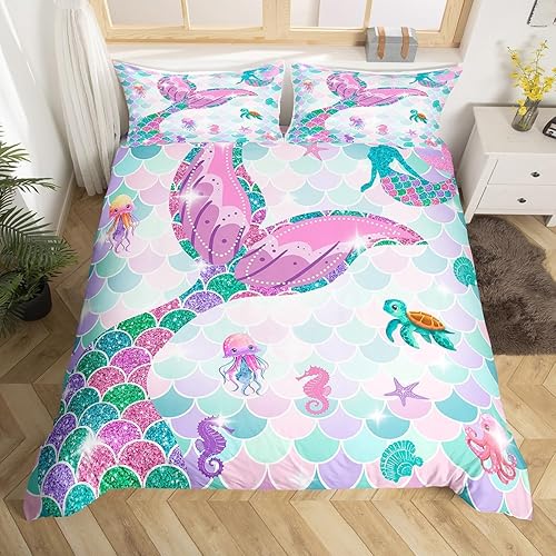 Miniatura 18 de Erosebridal Juego de ropa de cama de guepardo, tamaño King, con estampado de leopardo y rosas azules, funda de edredón con temática de animales