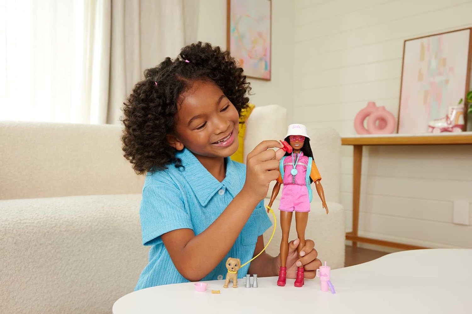 Barbie Brooklyn Outdoor Adventures Fashion Doll Wearing Adventure Outfit image 2