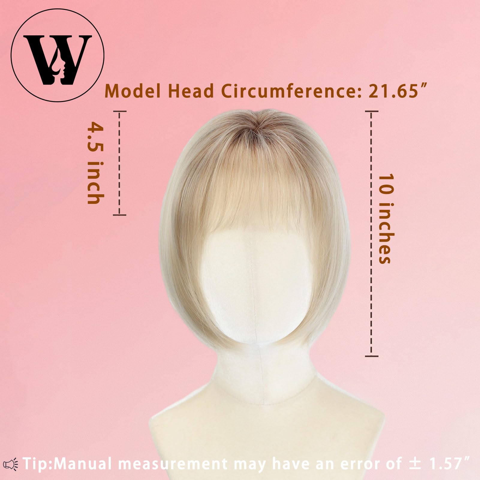 Amazon.com: WIGYY Honey Light Blonde Bob Wig with Bangs for 
