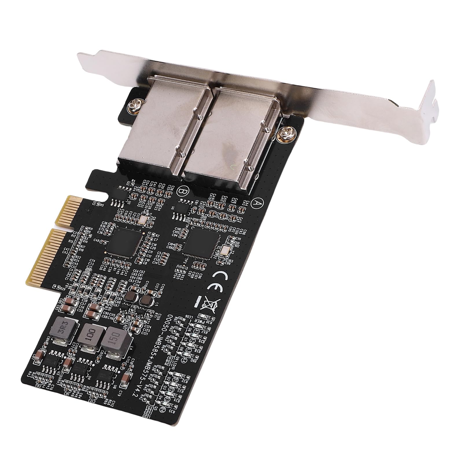 Socobeta Scheda Controller Adattatore SAS PCIe Ad Alta velocità da 5 Gbps per Applicazioni Desktop e Server PCB e Metallo