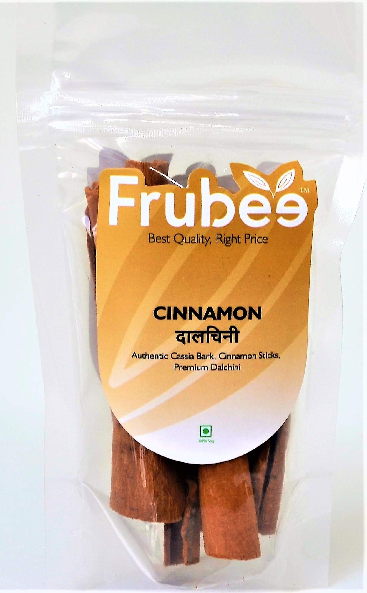 Frubee Cinnamon Sticks/Dalchini/Cassia Bark, 200 g
