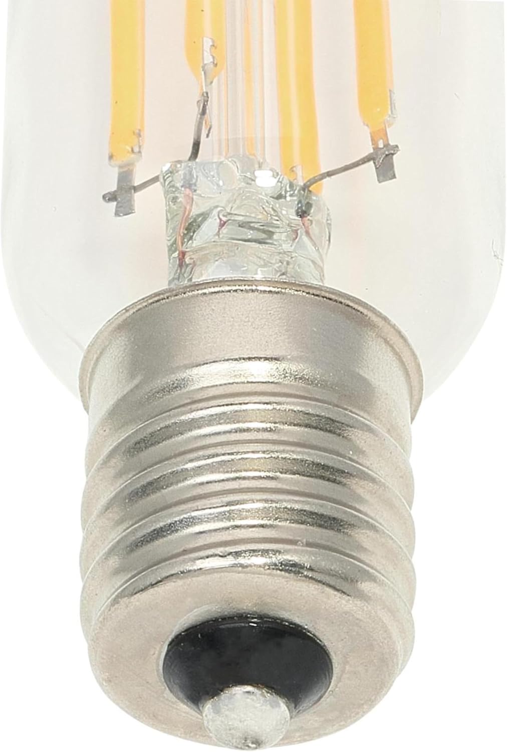 Westinghouse Lighting 5336020 5 Watt (60 Watt Equivalent) T8 Dimmable Clear Filament LED Light Bulb, Intermediate Base, 6 Pack