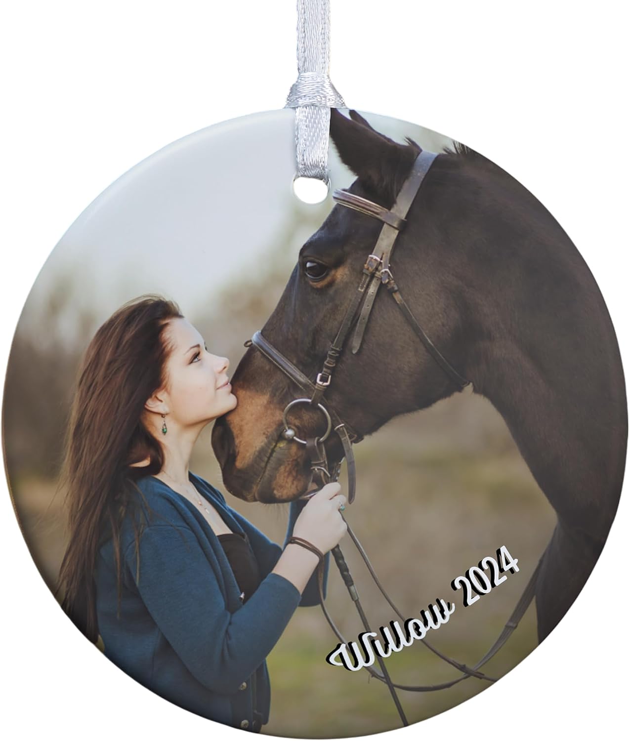 Personalization Universe Pet Photo Memories Personalized Ornament- 2.85" Glossy - 1 Sided