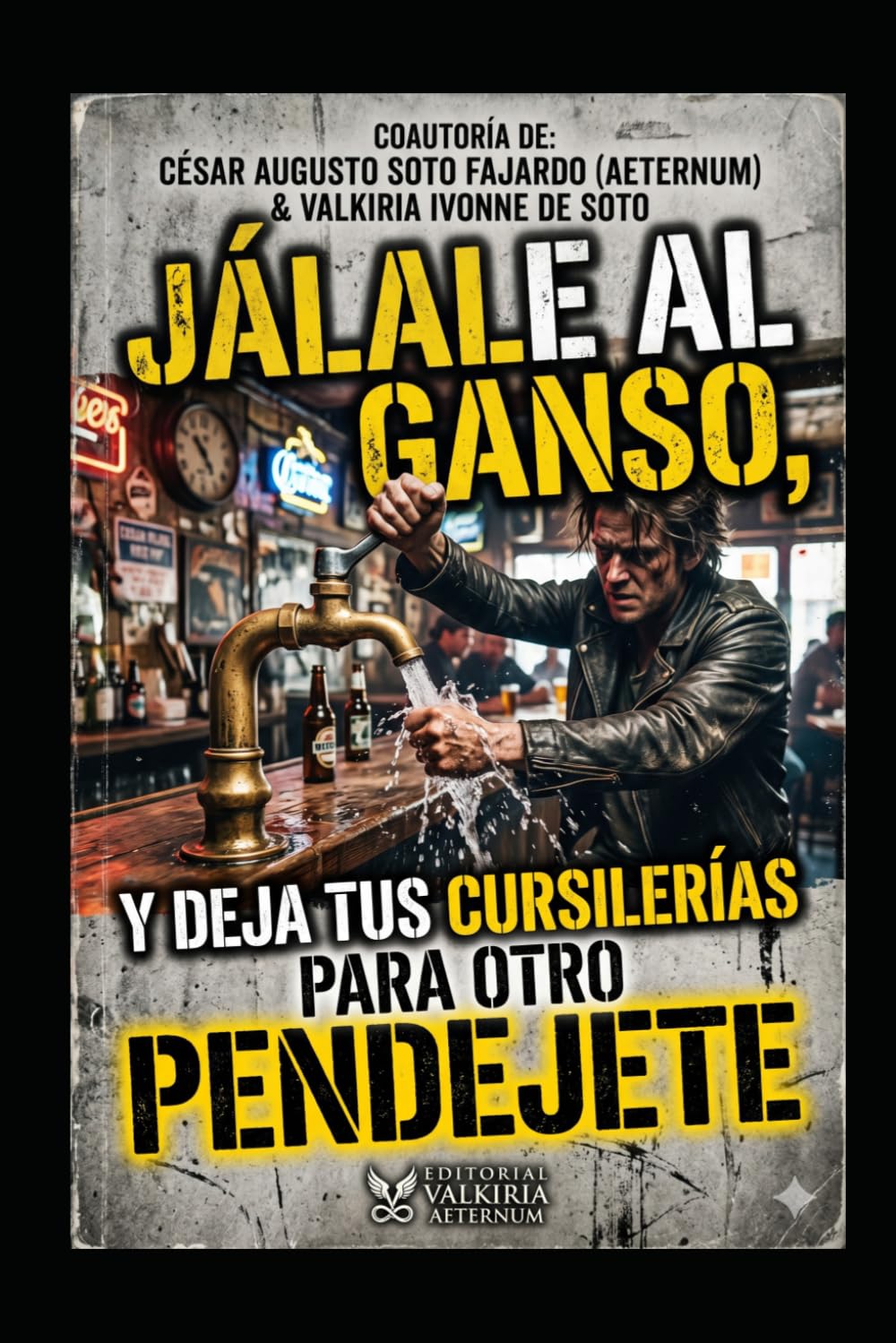 JÁLALE AL GANSO, Y DEJA TUS CURSILERÍAS PARA OTRO PENDEJETE: 5 (SAGA "CHARLAS A LAS 4 A.M. EL DESPERTAR DEL DISCERNIMIENTO" "CONECTA CON TU SABIDURÍA INTERIOR")