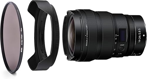 Miniatura 2 de NiSi Circular NC ND64 de 4.409 in  Filtro de lente de densidad neutra de 6 paradas para Nikon NIKKOR Z 0.551-0.945 in f2.8S  Vidrio óptico, nano