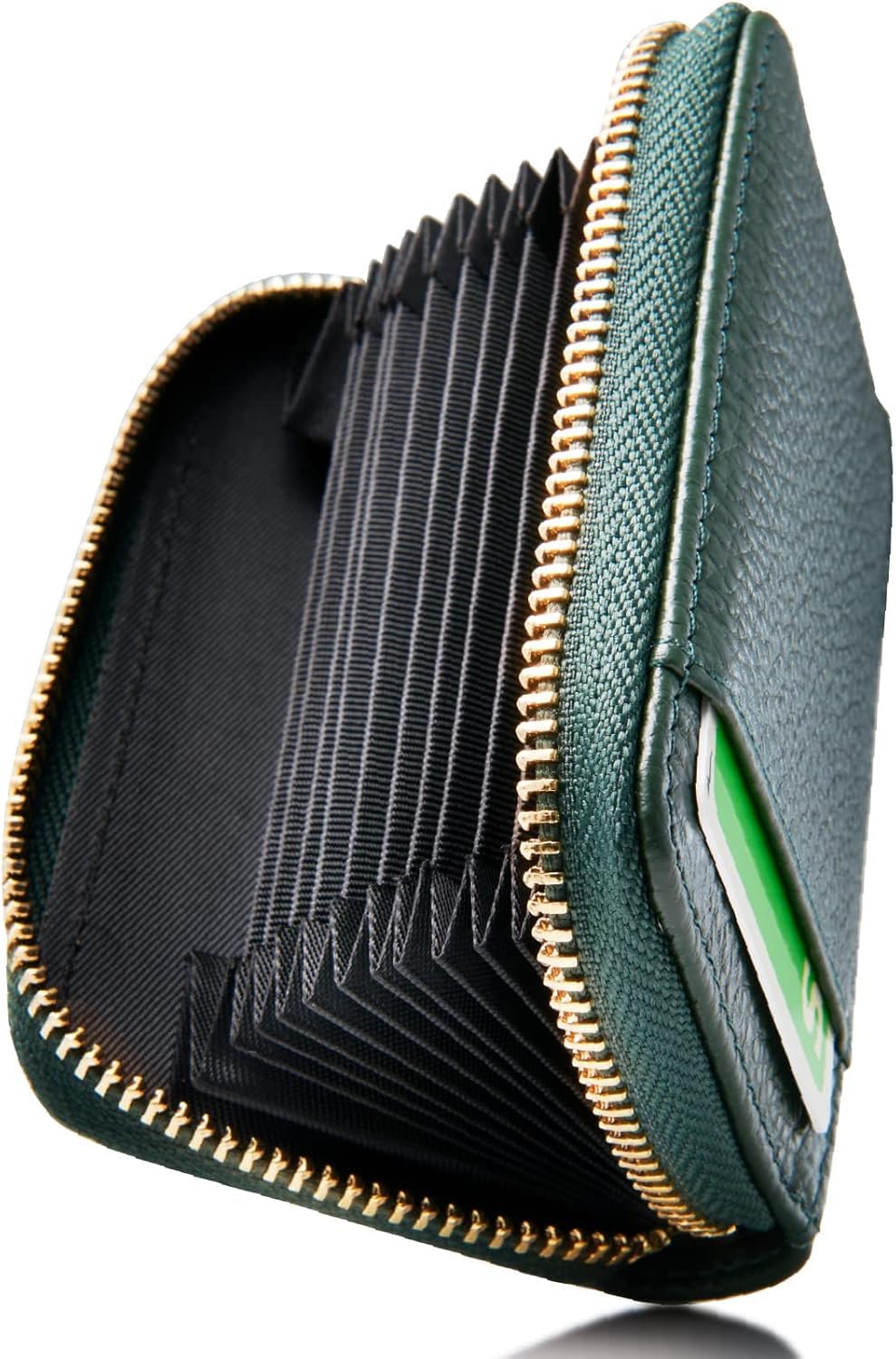 [NEESE] クレジットカードケース カード入れ 定期入れ 大容量 じゃばら…