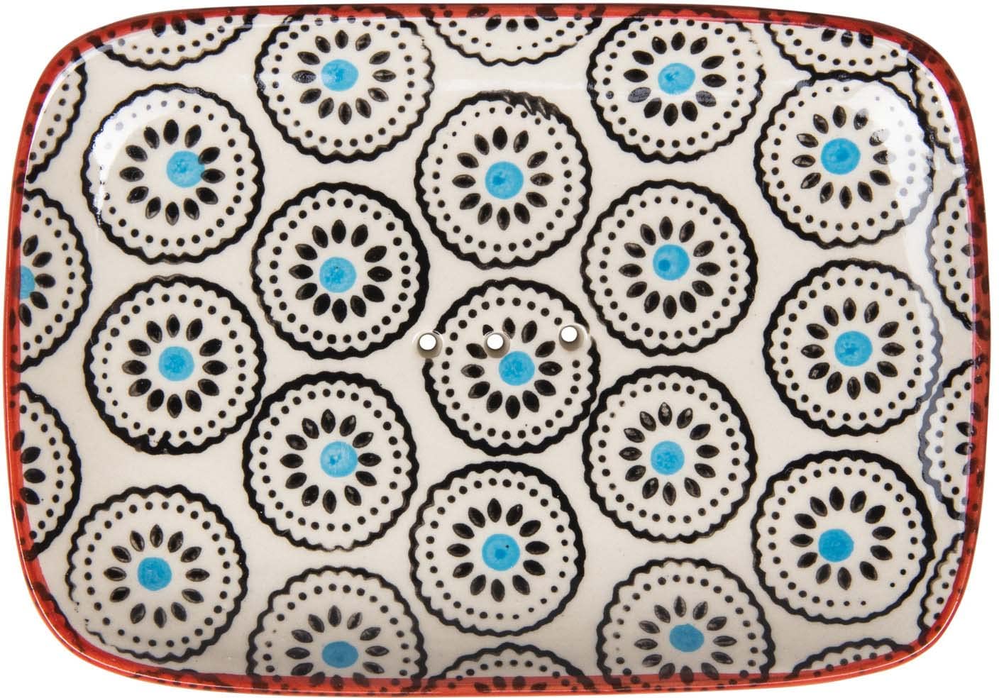 Unifun Tranquillo Soap Dish 'Matthes' Ceramic Rectangular, White