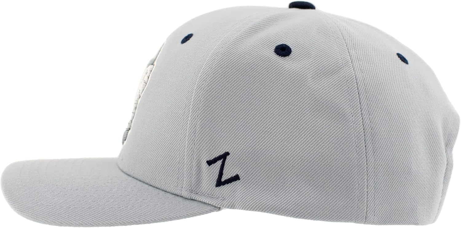 ZHATS NCAA Unisex-Adult NCAA Officially Licensed Snapback Hat Competitor Gray - Image 6