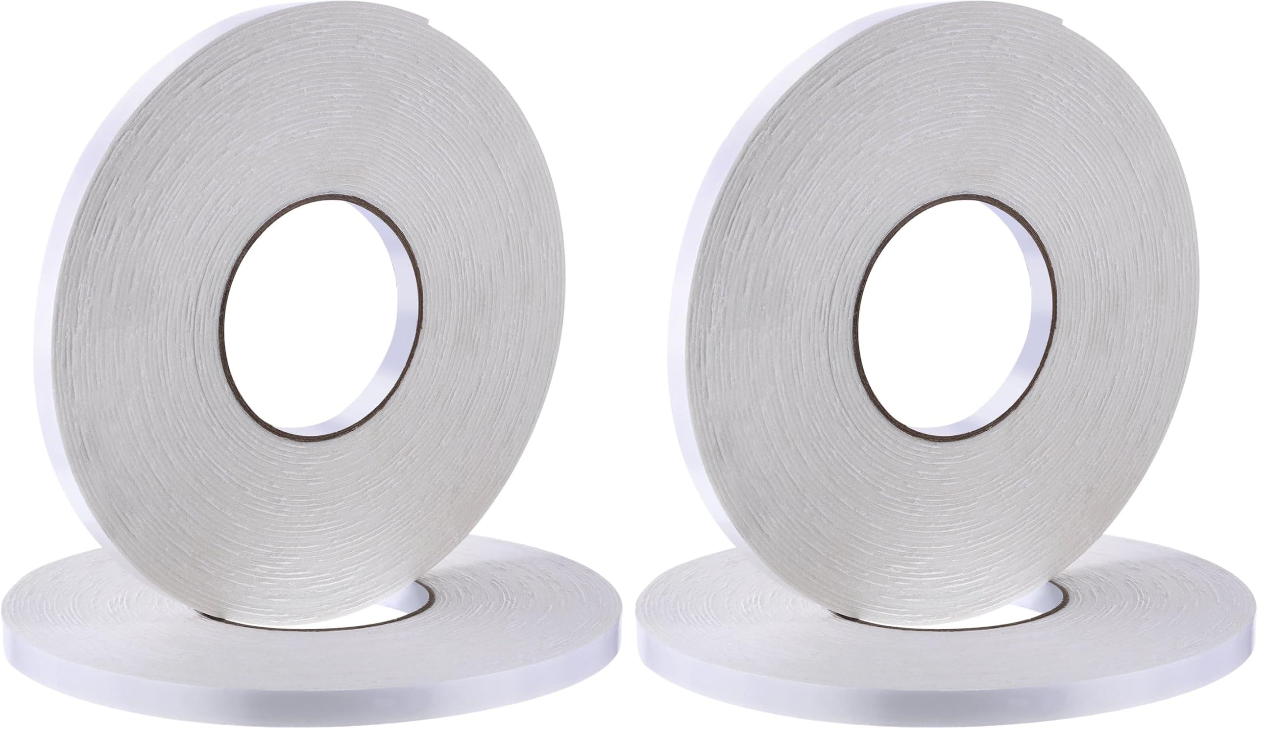 Double Sided Foam Tape - 2 Rolls 66ft White -13