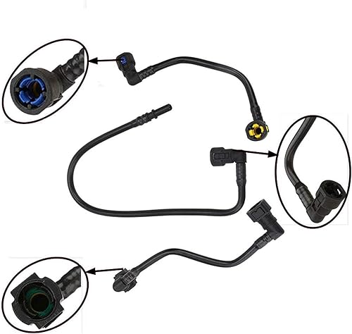 Miniatura 2 de Kit de 3 piezas de repuesto de manguera de filtro de combustible para W163 ML320 ML430 ML55 AMG Reemplazar 1634702864 1634702964 1634703764