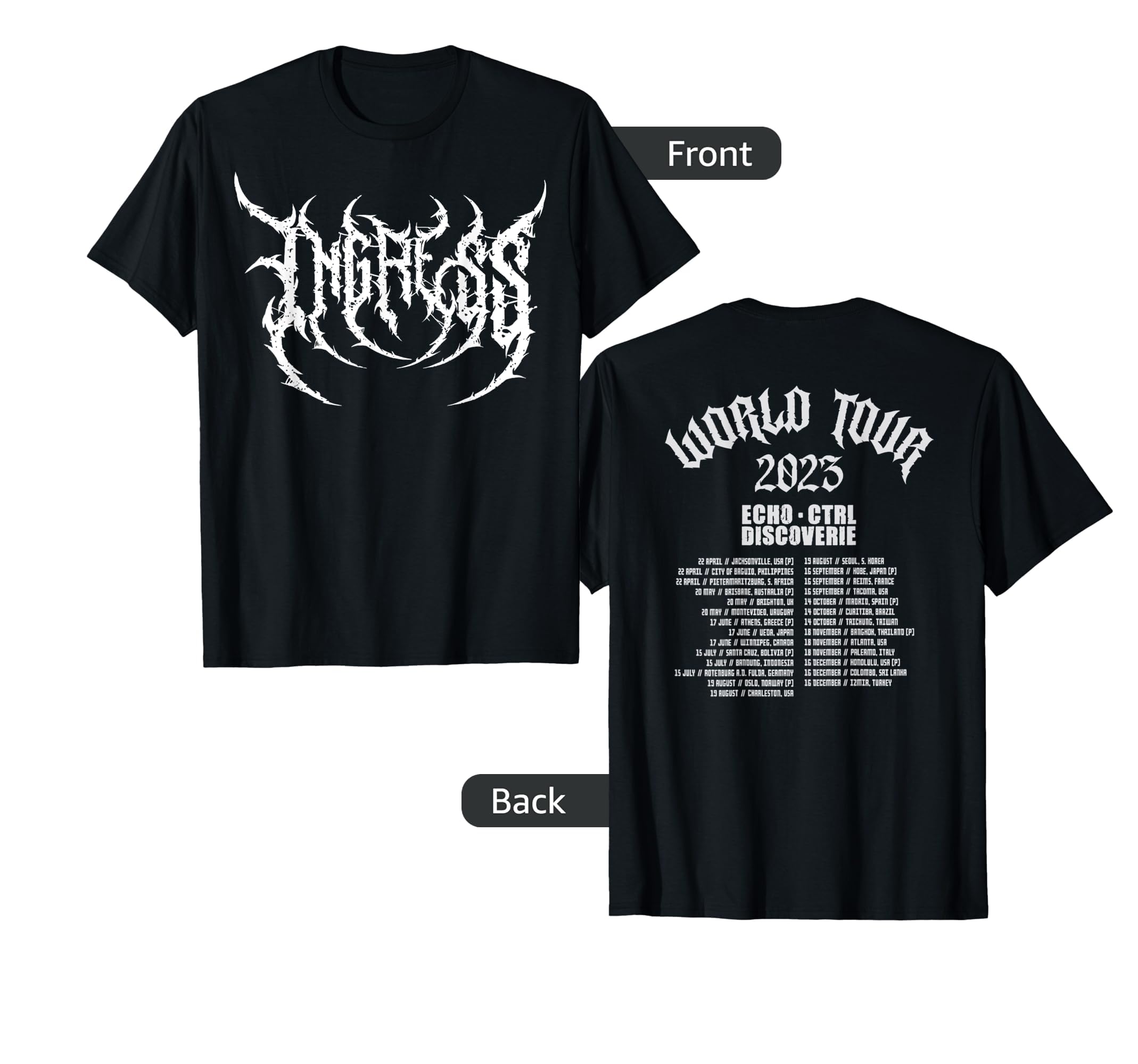 x MrChics - Heavy Metal World Tour T-Shirt