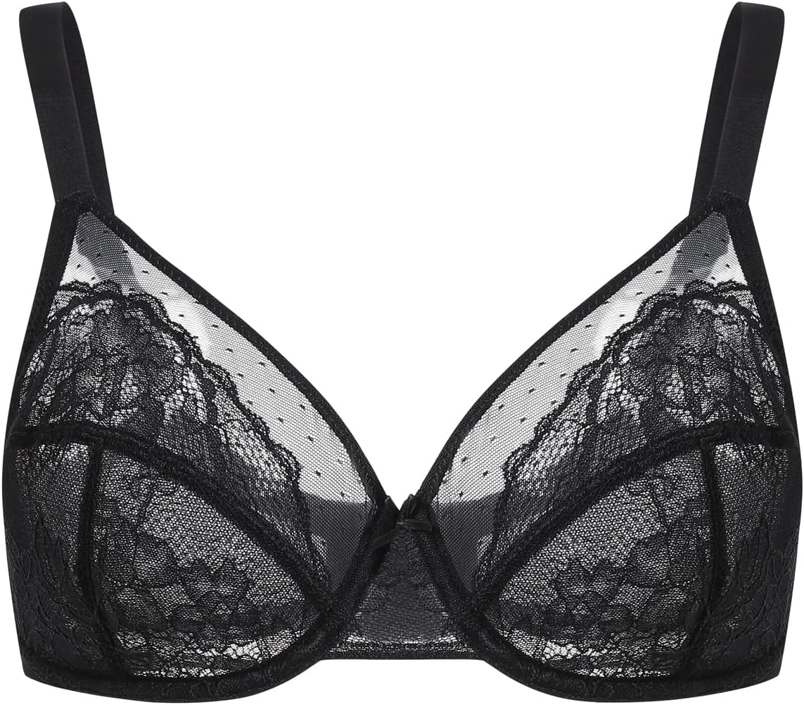 Minimizer Bras for Women Full Coverage Unlined Underwire Bra Plus Size Bra for Heavy Breast - Image 5