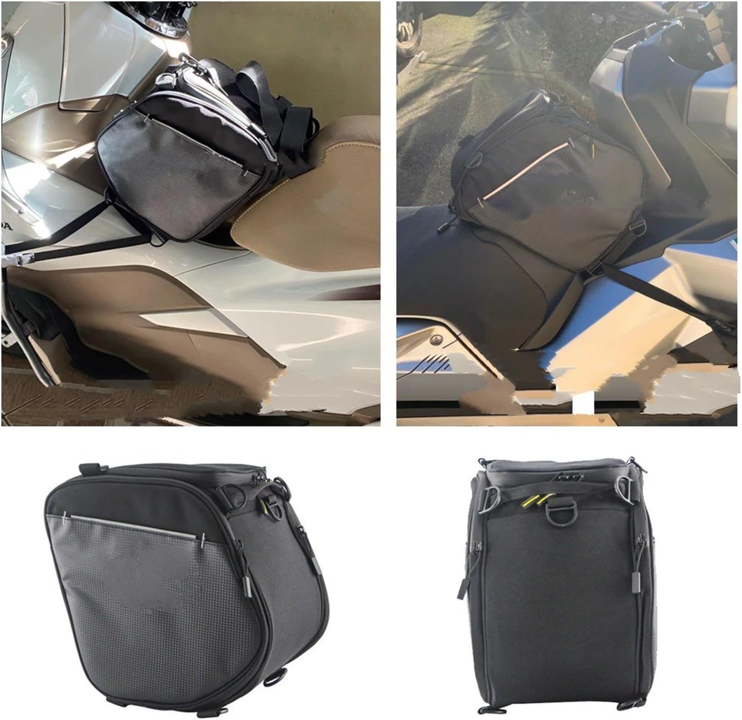 オートバイサドルバッグ PCX用 XADV用 バイクスクーターペダルバッグ 防水 屋外収納ツールバッグ(Large) オートバシートバッグ  CBR600RR用 CBR900RR用 CBR1000RR用 CBR650RR用 バイクテールバッグ 多機能リ オートバシート バッグ スポーツスター用  ソフテイル用 ... オートバシートバッグ PCX用 XADV用 バイクスクーターペダルバッグ 防水 屋外収納ツールバッグ(Large)