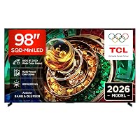 TCL TV 98RM9L 98” RGB-Mini LED TV, 4K HDR 6000 nits