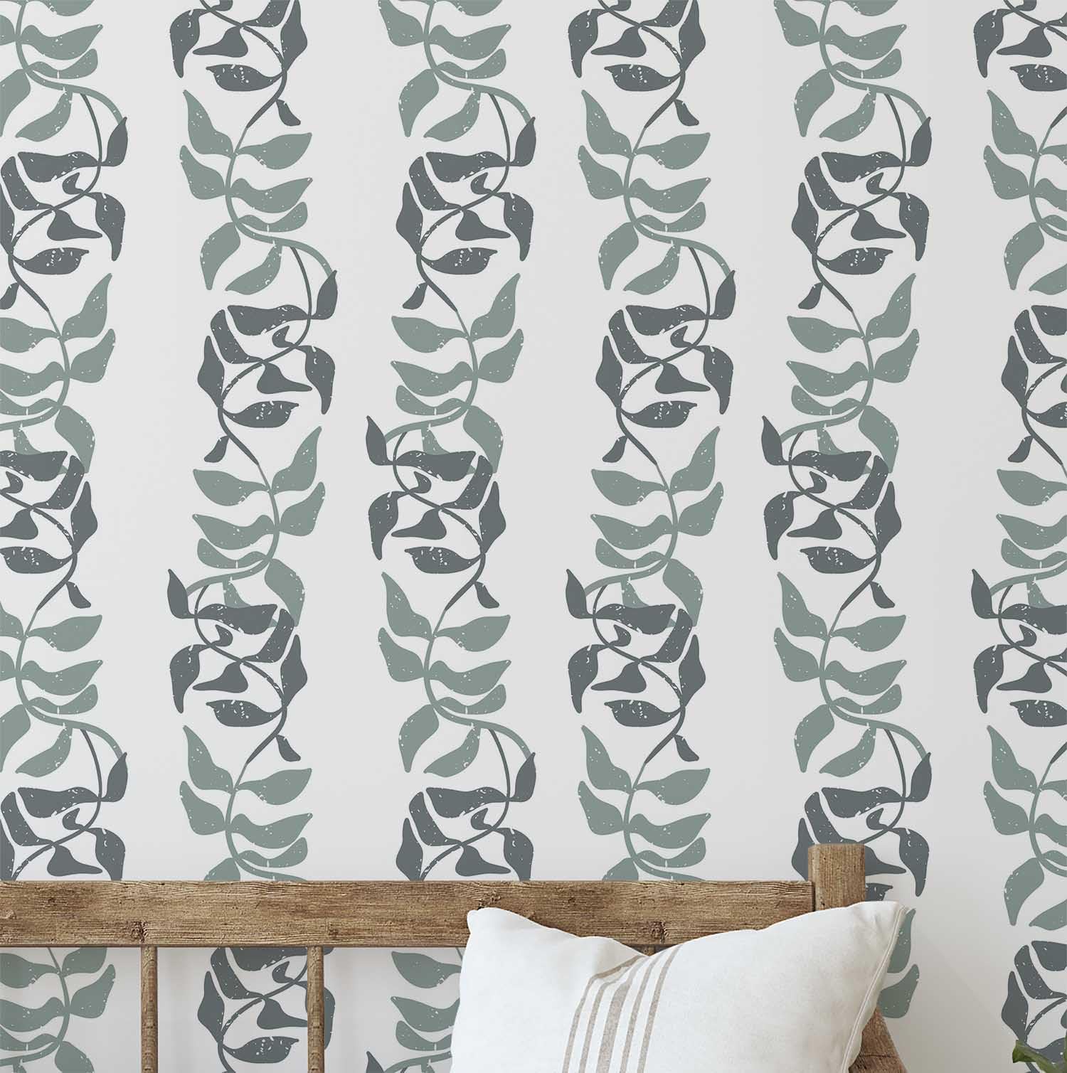 Papier peint autocollant nature pour créer une ambiance lumineuse dans la chambre