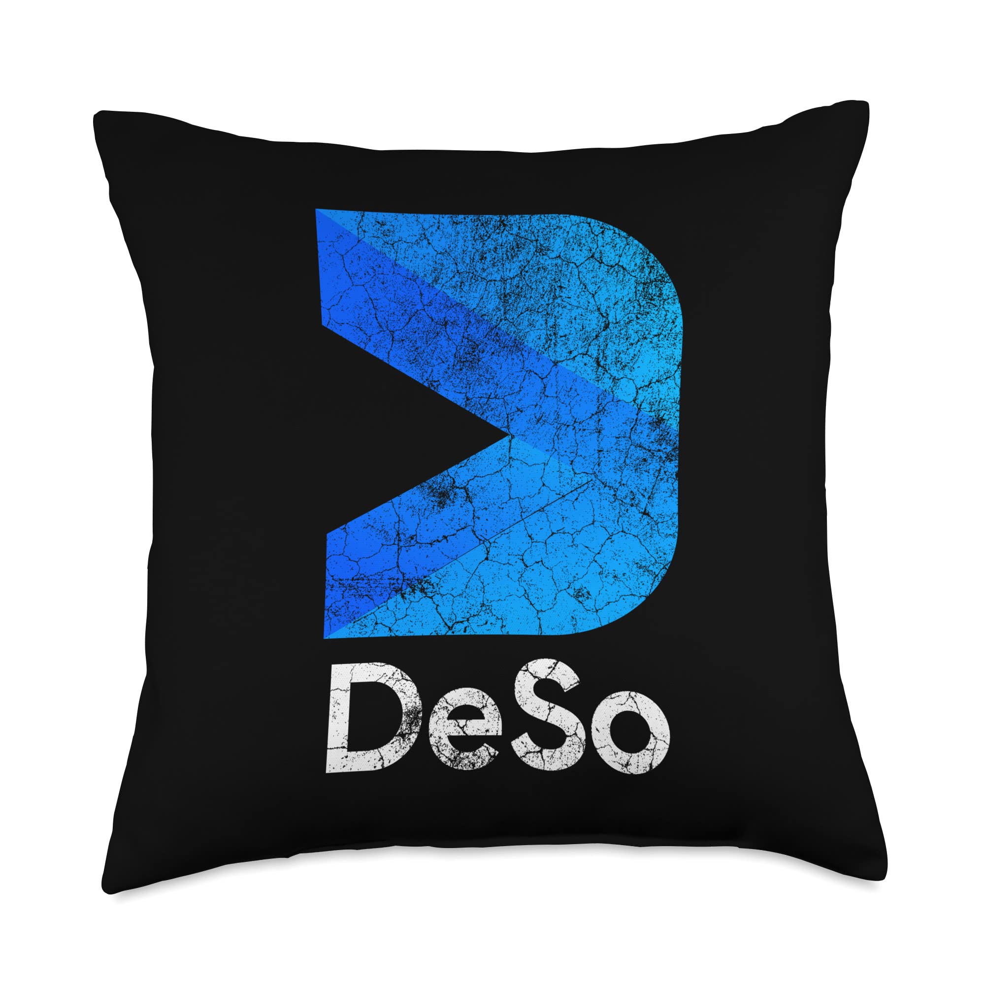 Amazon.com: DeSo Digital Blockchain Reto Decentralized Social DESO Crypto  Logo Classic Throw Pillow, 18x18, Multicolor : Home & Kitchen