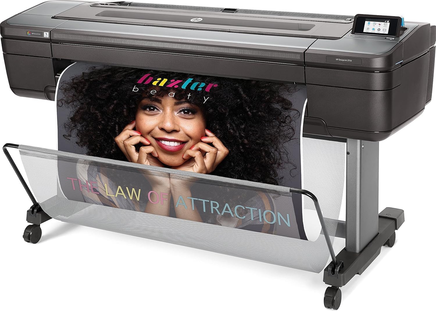 HP DesignJet Z9+ 44-in Postscript Large Format Printer, 2400 x 1200 dpi, 9-Color Pigment Ink System, High-Speed Graphic & Photo Printing, Gigabit Ethernet & USB Connectivity (Renewed)