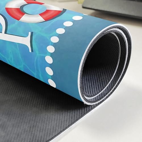 Miniatura 6 de Felpudo decorativo para puerta de barro para interiores y exteriores, tapete de entrada para jardín, cocina, 23.6 x 15.7 pulgadas