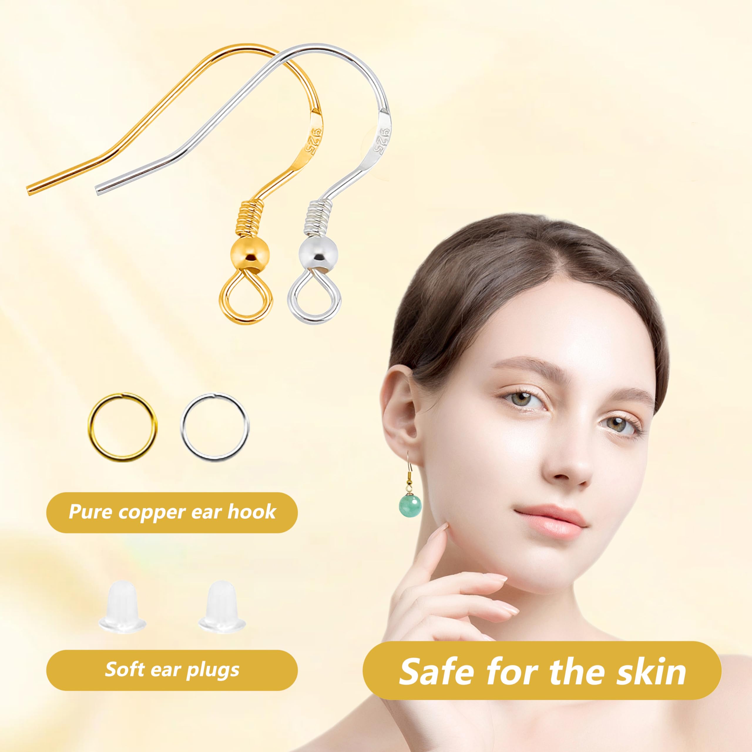 7,2 Gr. Orecchini In Oro Giallo Infinity Con Gancio A Bottone | Art La - Foto 13