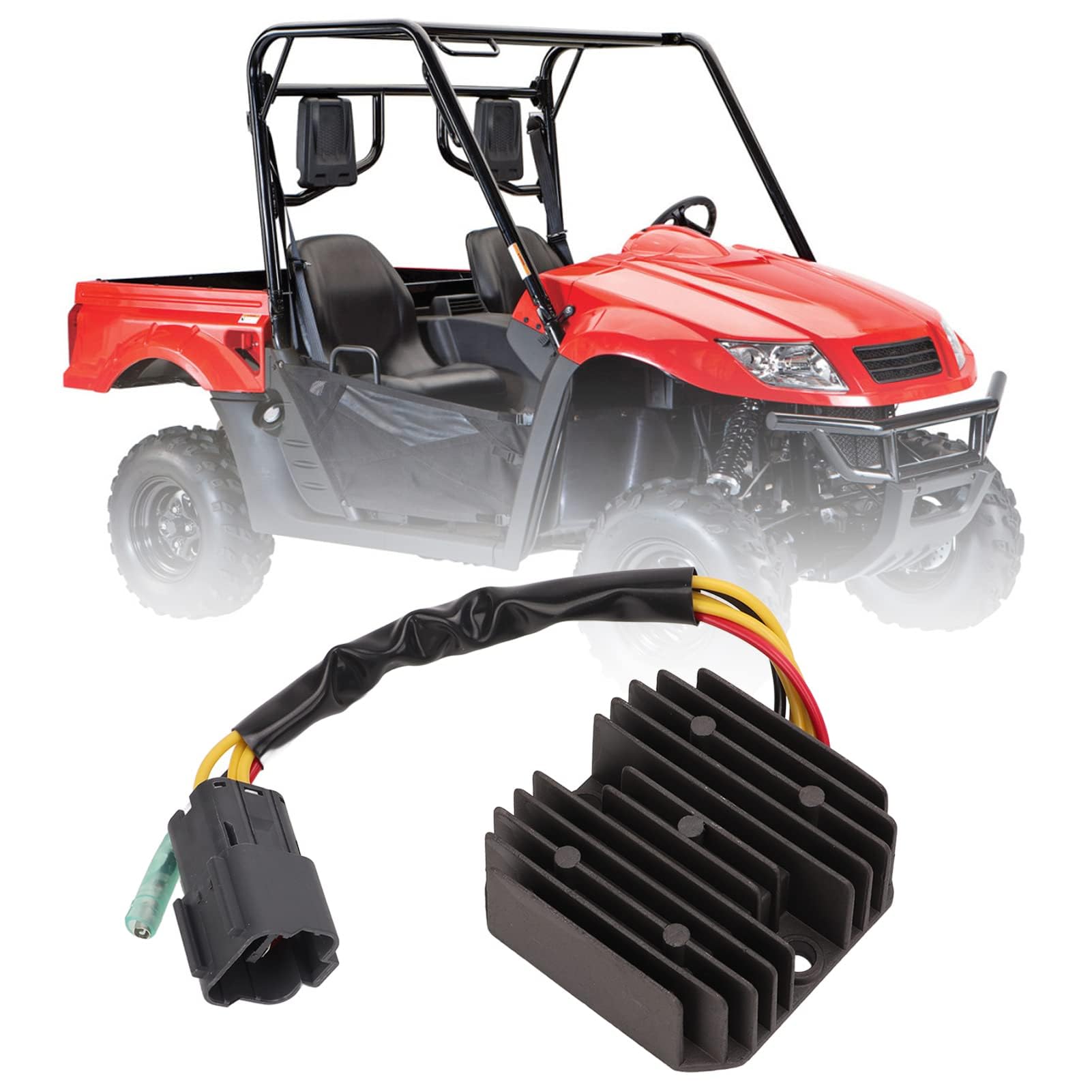 12V ATV Prostownik 31600 LBA7 900 Regulator Napięcia ze Stopu Aluminium Zamiennik dla MXU250 UXV 500 MXU 500