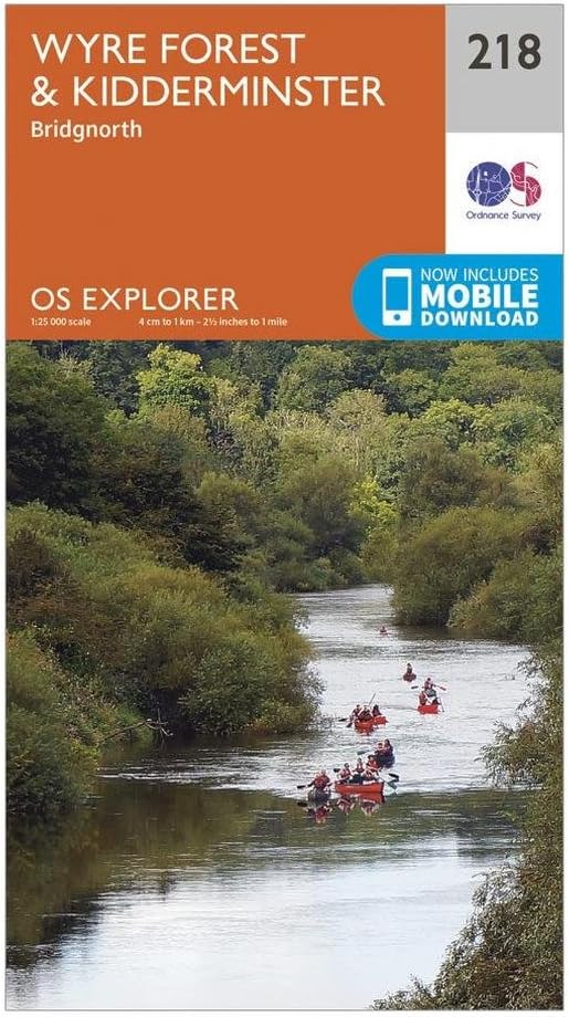 EXP 218 Kidderminster & Wyre Forest 9780319244111 Sports & Outdoors