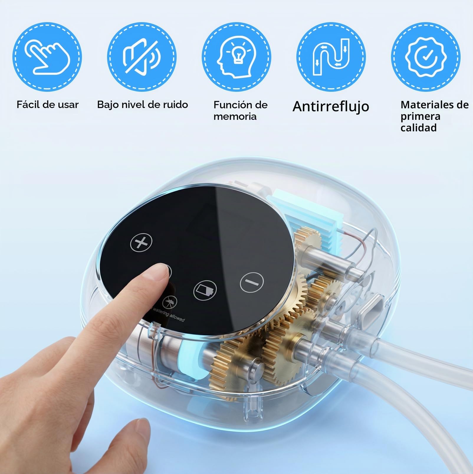 Enema Eléctrico, Enemas Eléctricos para Limpieza Colon para Mujeres/Hombres | 100 Niveles de Intensidad, Impiador Anal con Pantalla LCD, Enemas para Uso Doméstico