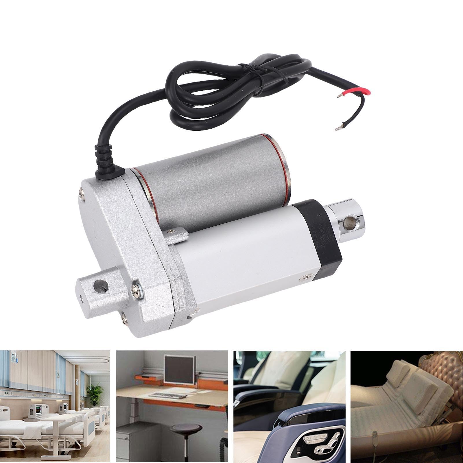Actuador Lineal 100N Empuje 25mm
