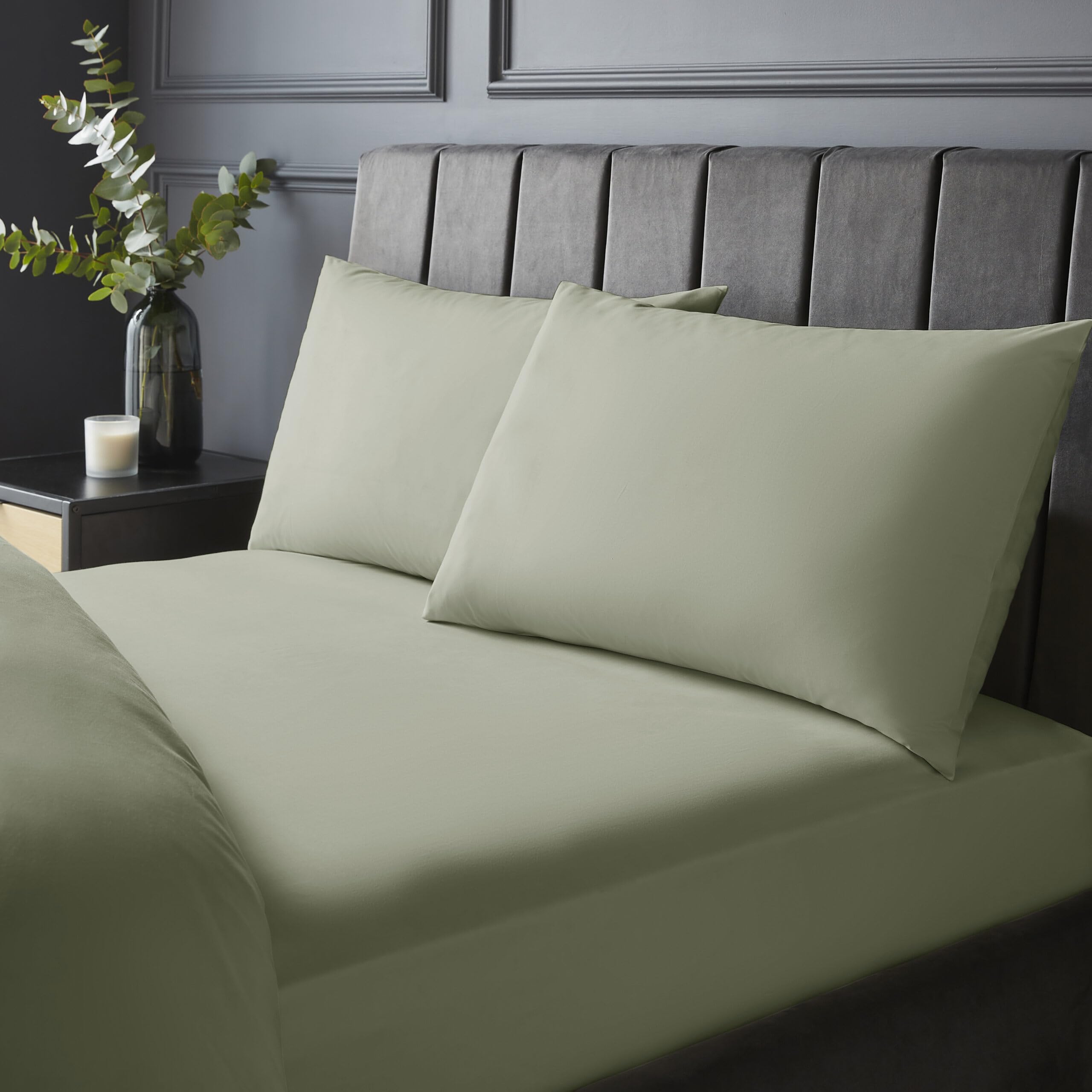 Silentnight Pure Cotton 200 TC Extra Deep Fitted Sheet