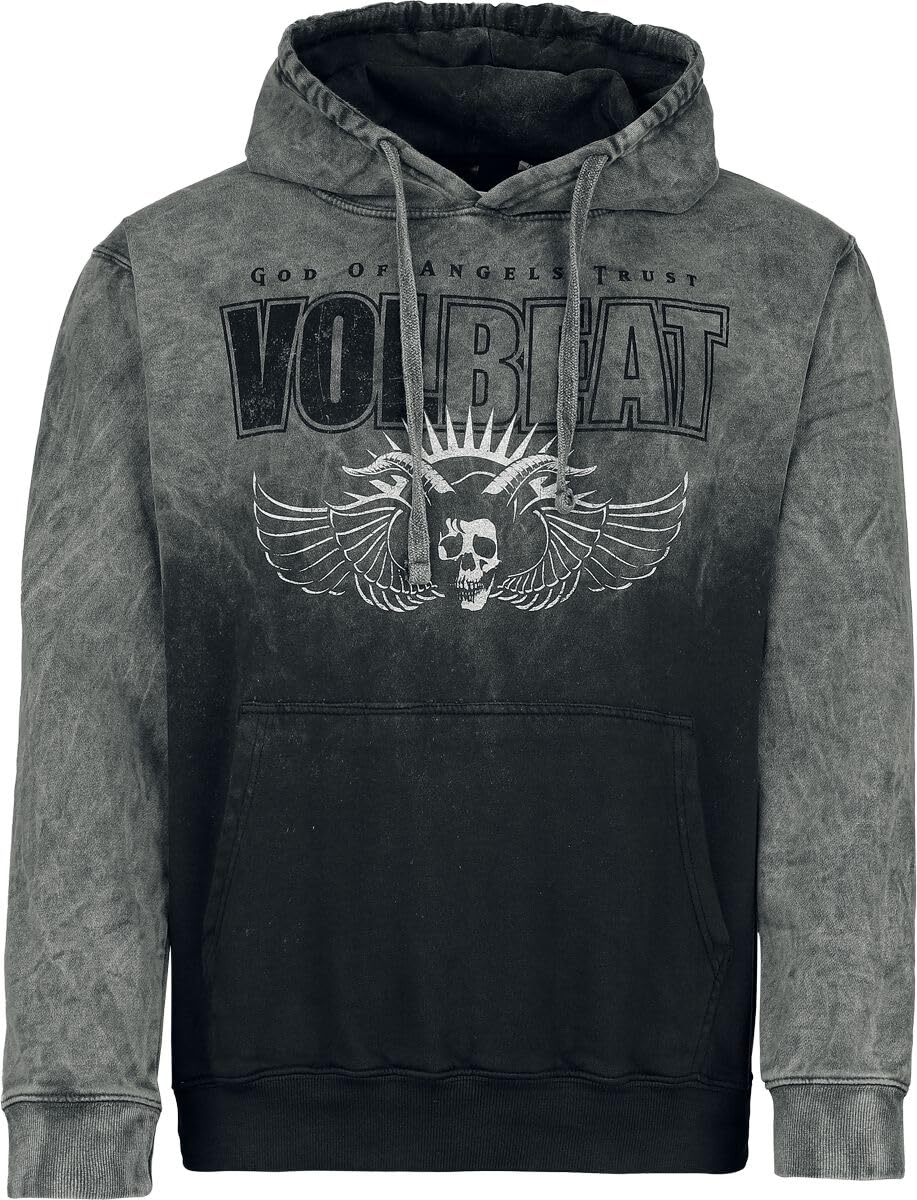 Volbeat Logo Männer Kapuzenpullover grau Band-Merch, Bands