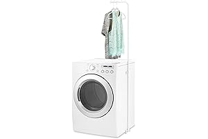 Whitmor Magnetic Laundry Valet - Wall Mounted Versatile Storage Solution - Double...