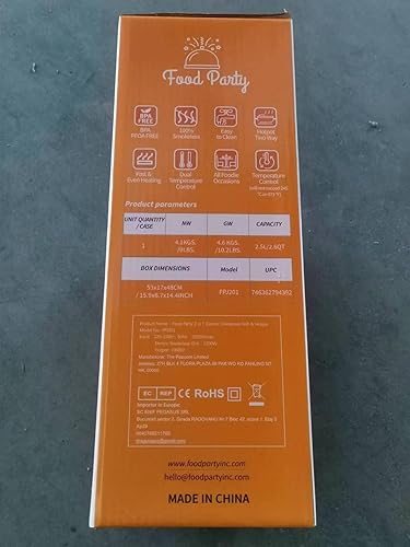 Miniatura 10 de Food Party Olla caliente con parrilla 2 en 1 parrilla eléctrica sin humo y olla caliente Combo parrilla coreana barbacoa 110 V 1700 W