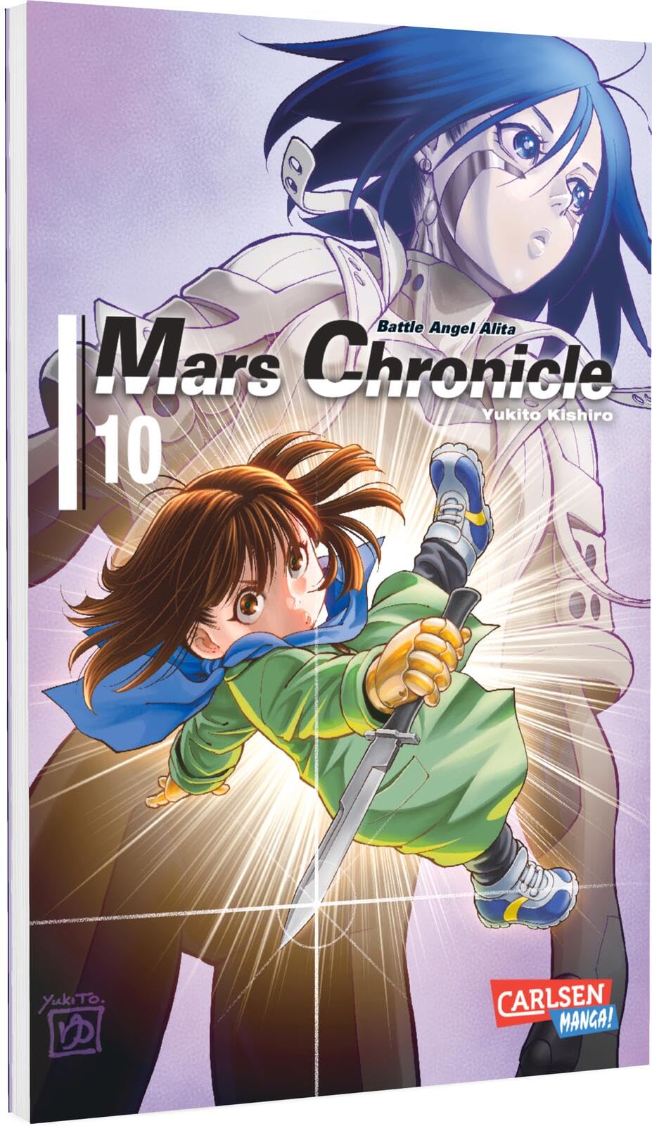 Battle Angel Alita - Mars Chronicle 10: Nach LAST ORDER ist MARS CHRONICLE der dritte Teil der BATTLE ANGEL ALITA-Reihe