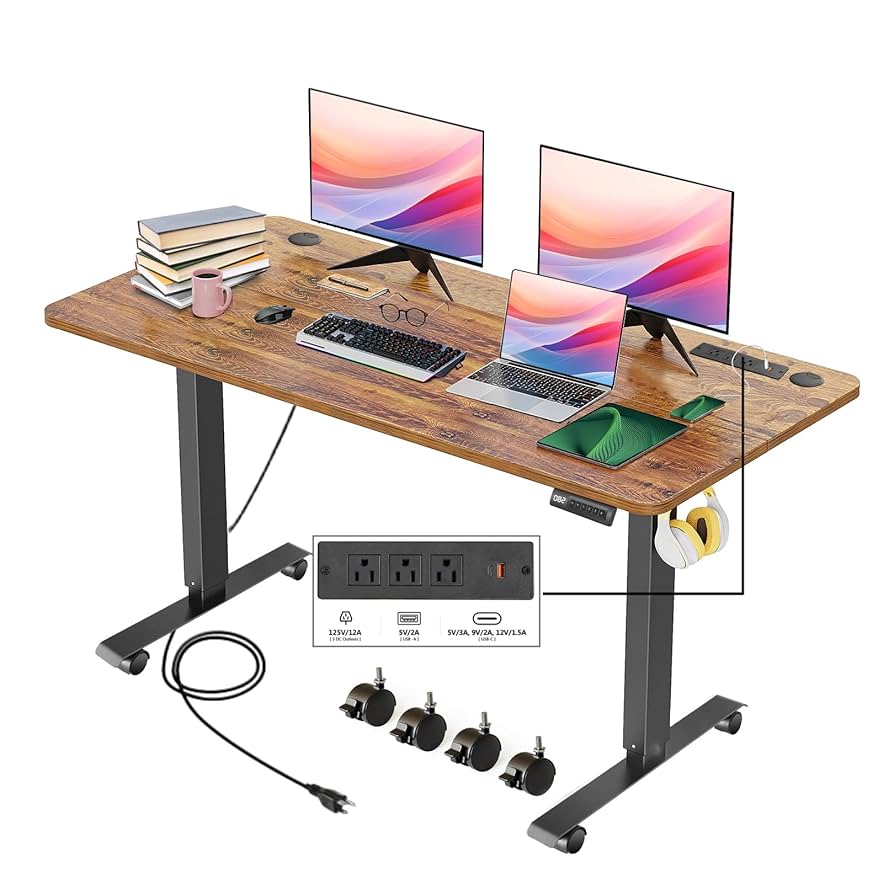 Amazon.com: Legooin Electric Adjustable Height Standing Desk