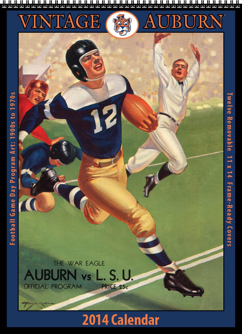 Asgard PressAuburn Tigers 2014 Vintage Football Calendar
