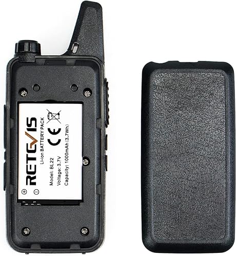 Miniatura 7 de Retevis RT22 Radios de 2 vías Walkie Talkies radio bidireccional recargable de largo alcance 16 canales VOX pequeños auriculares de emergencia de 2