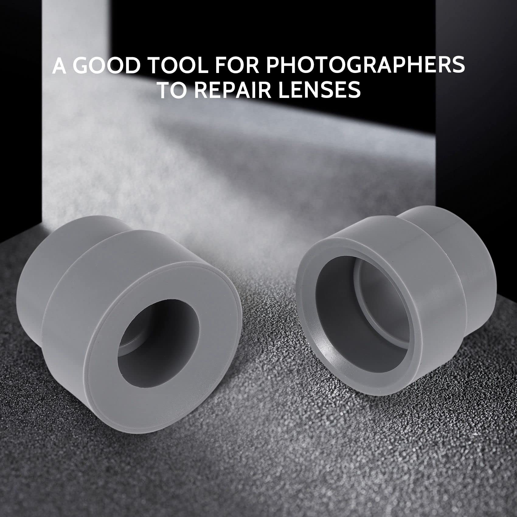 Kit 9 Pezzi Per Riparazione Obiettivi Fotocamera - Anelli In Gomma 8-83mm Per DSLR - Foto 12