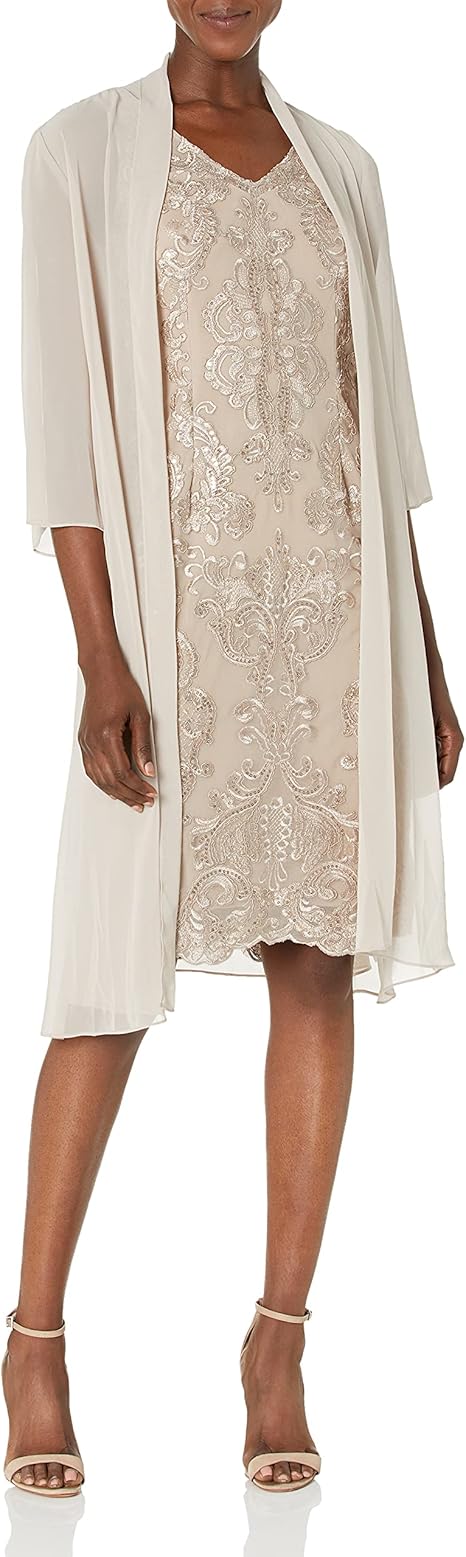Short Embroidered Dress 