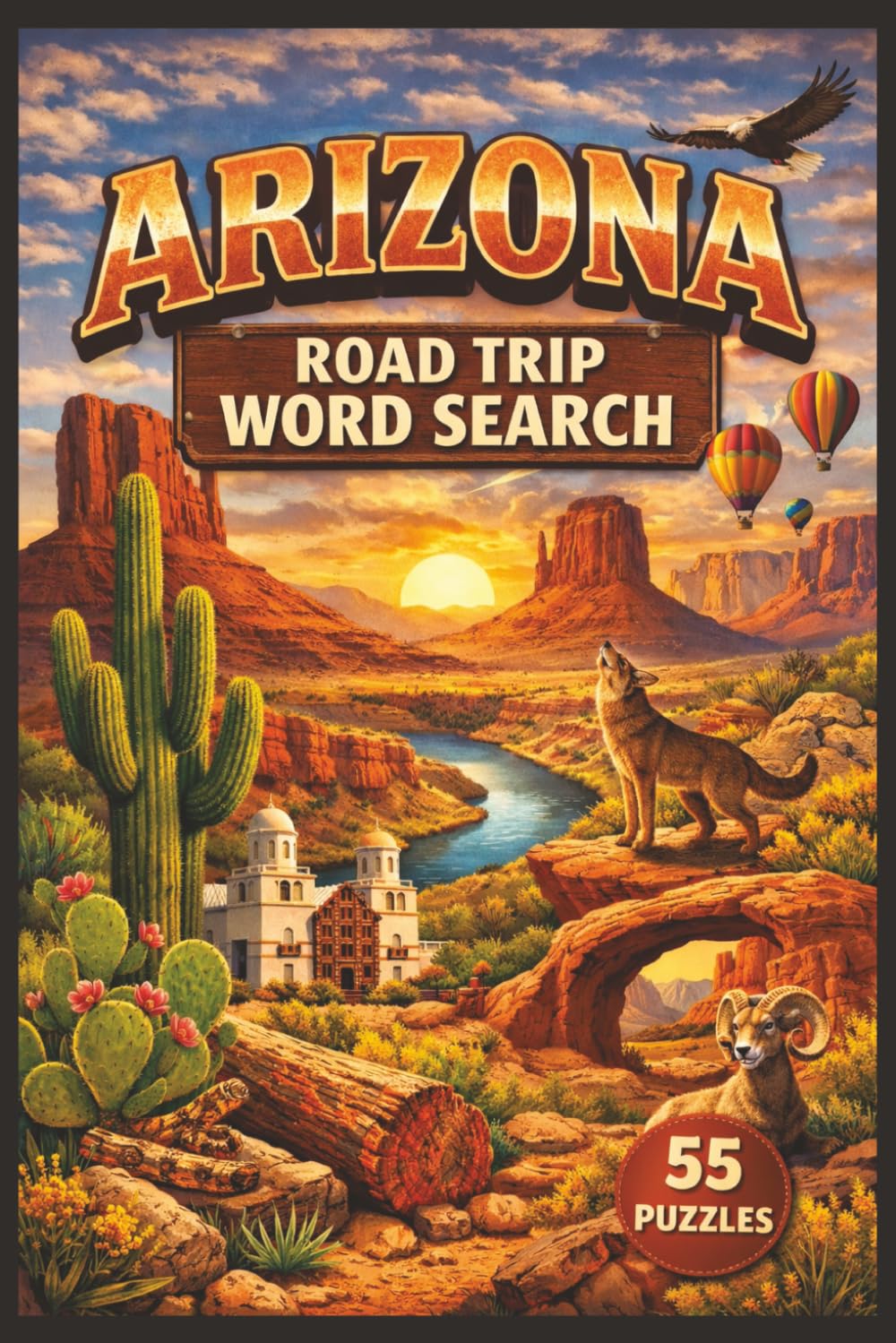 Arizona Road Trip Word Search Puzzle Book