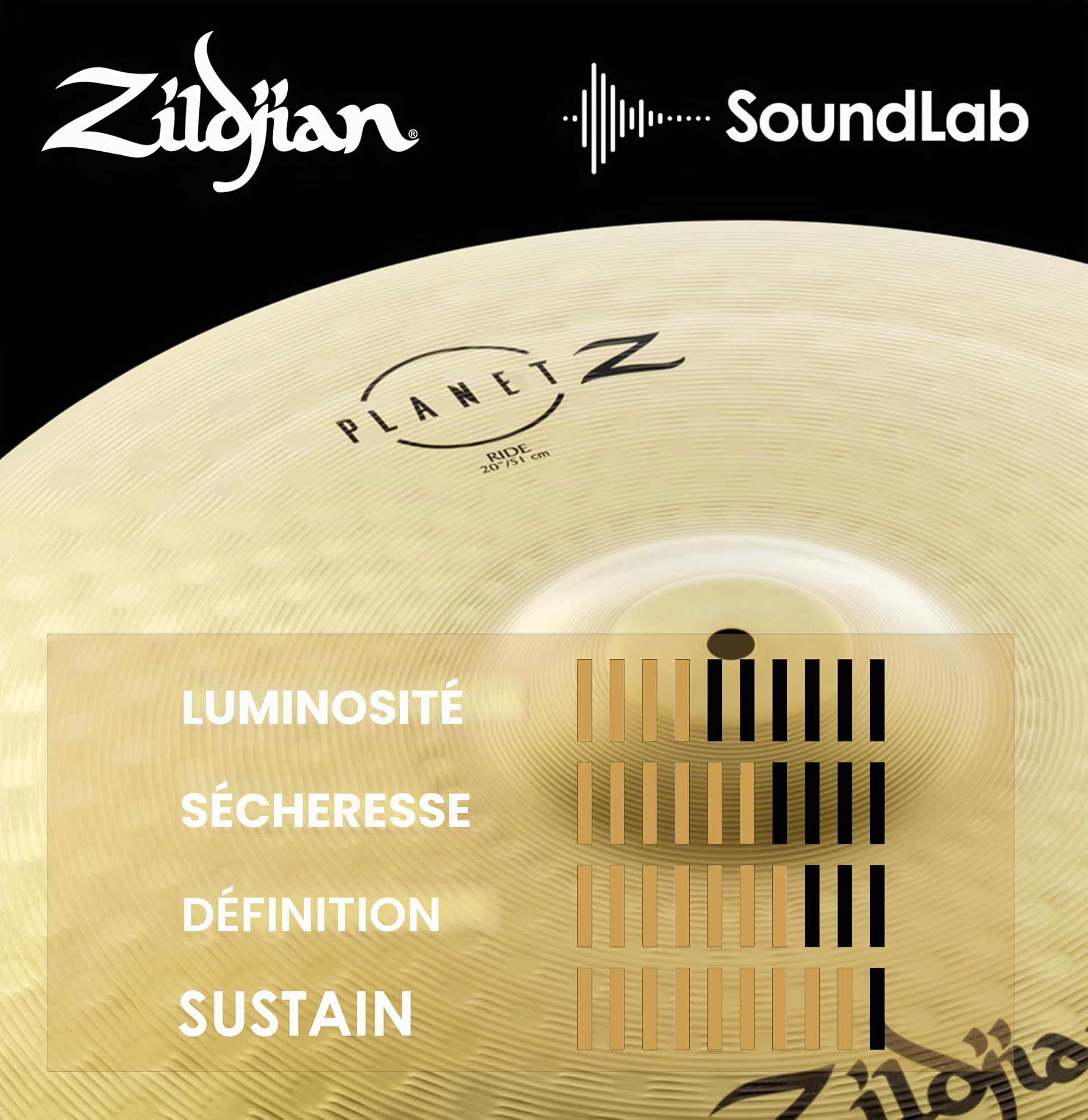 Zildjian Planet Z Ride 20" Version 2020 - Cymbale Ride