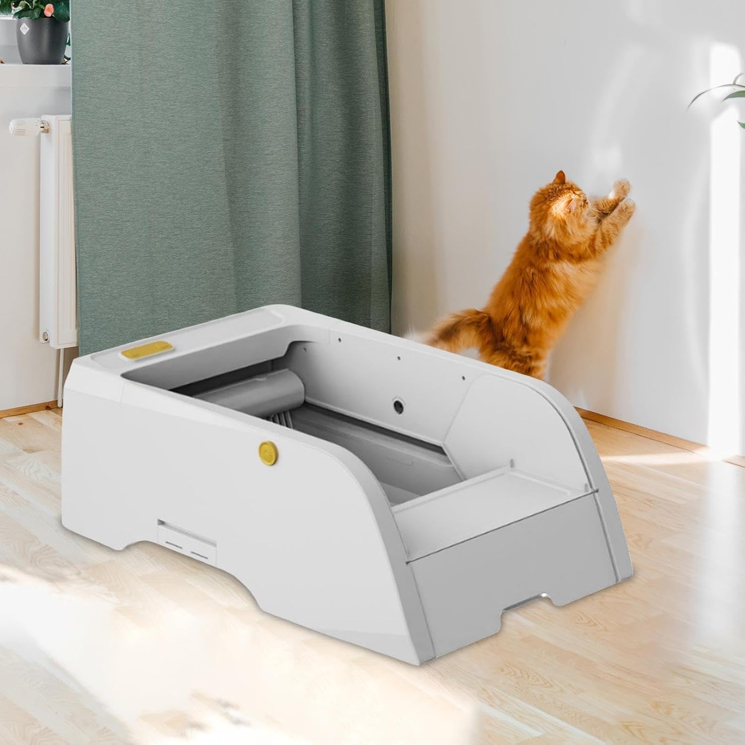 複数の猫用セルフクリーニング猫用トイレボックス 室内猫用臭気