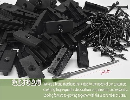 Miniatura 2 de Hidden Deck Fastener, Hidden Fasteners for Composite Decking Board, Composite Decking Clips & Plastic Hidden Fasteners with Screws, Universal