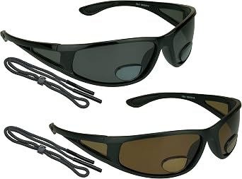 proSPORT Fishing Polarized Bifocal Sunglass Mens Anti-Glare Side Shield Fisherman