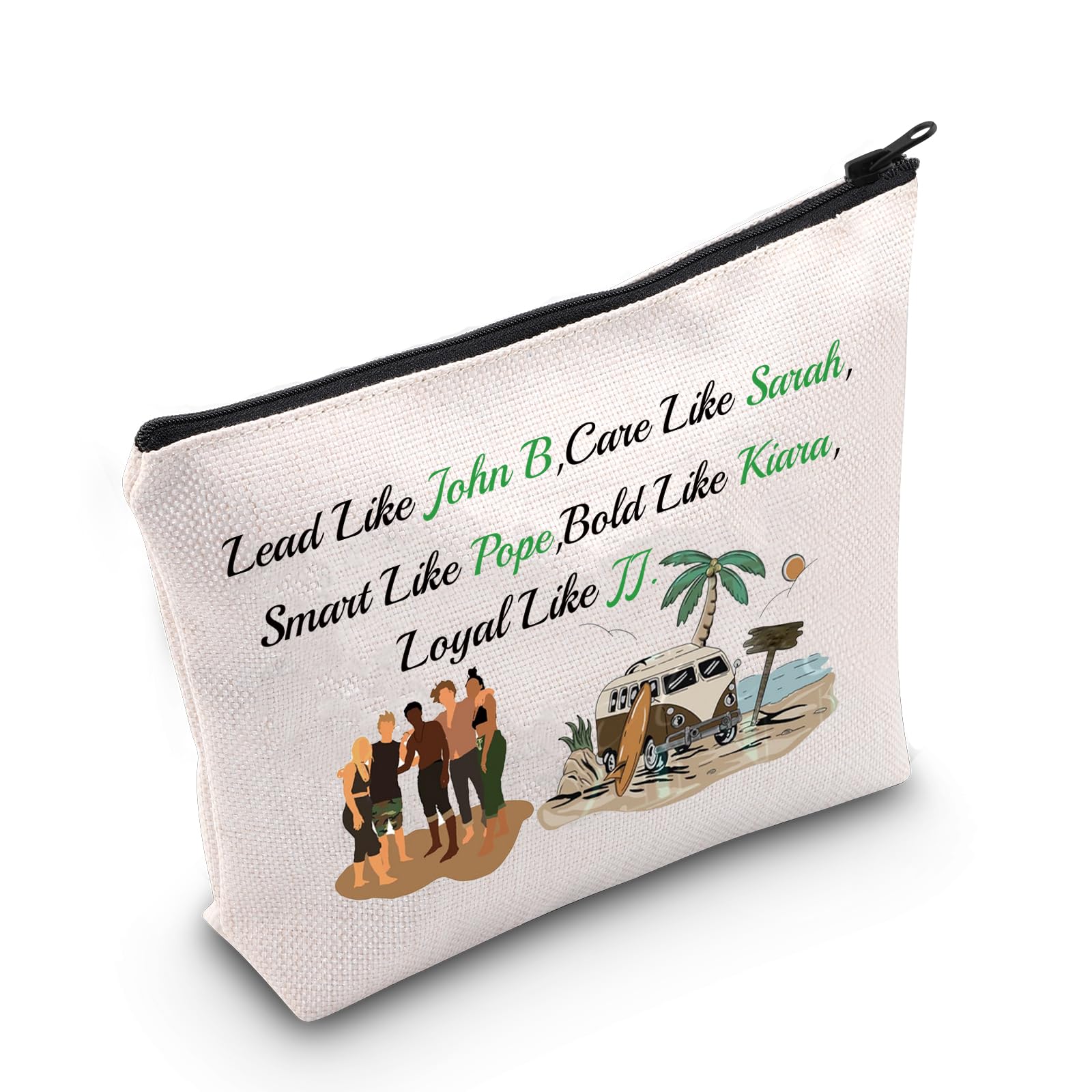 Outer Pogue Life Crossbody Bag Zipper Pouch Pogue Friend Gift OBX Fans Gift TV Show Fans Gift, Lead Like John B Bag, Modern